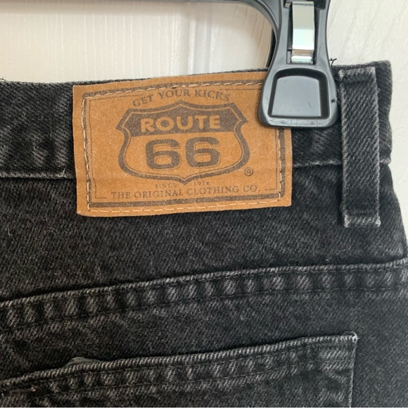 Vintage Route 66 Jeans Black Waist Size 29 - Picture 7 of 7